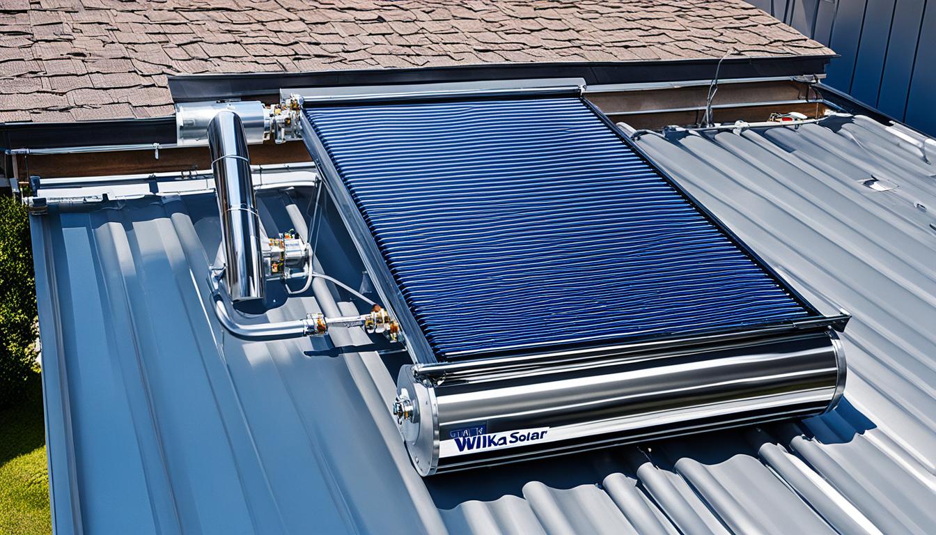 wika solar water heater 300 liter
